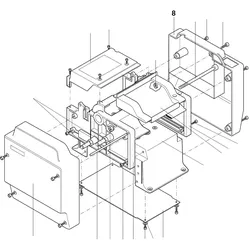 PROXXON 27040-02-01 Gehäusedeckel links für Dickenhobel DH40