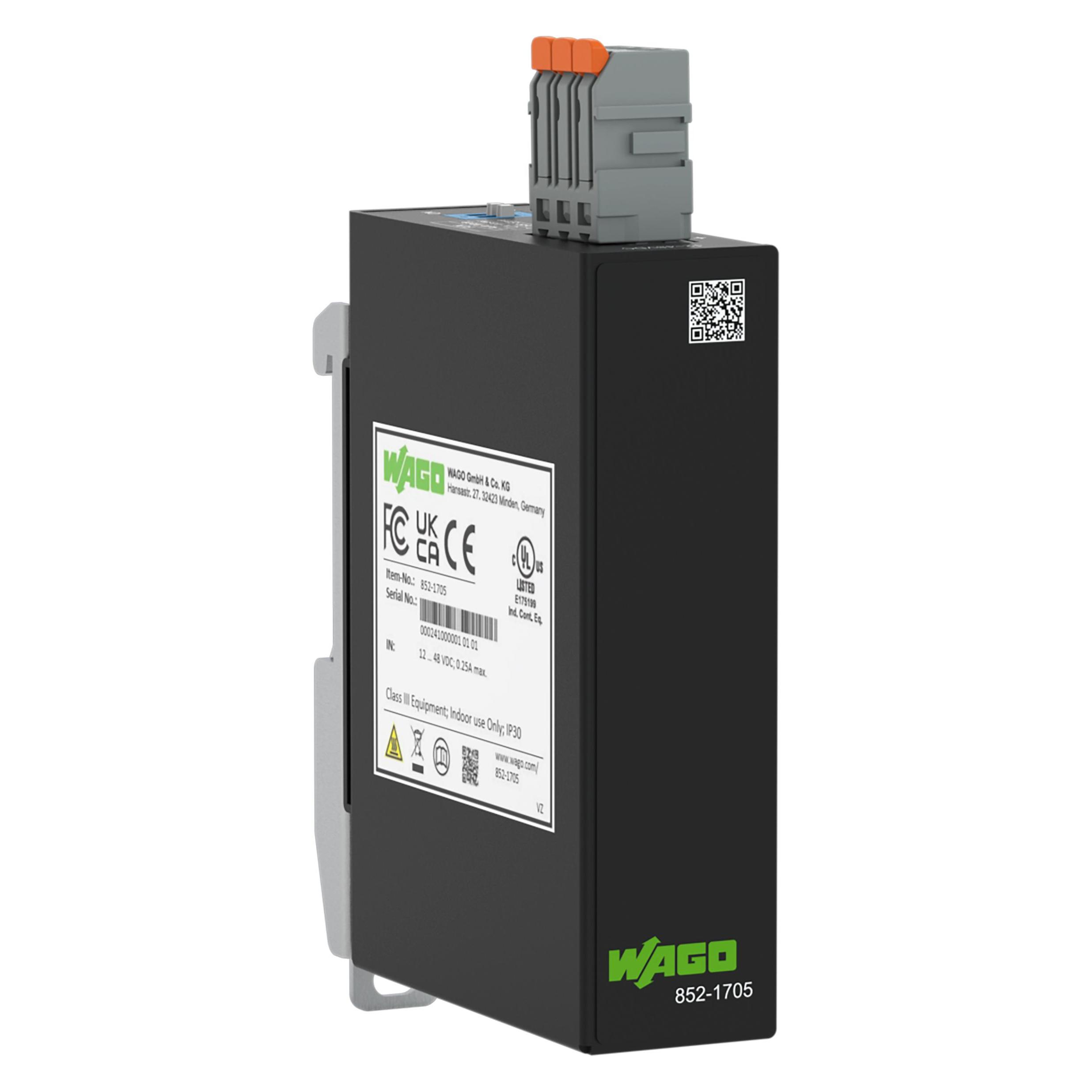 Wago Industrial Media Converter (852-1705)
