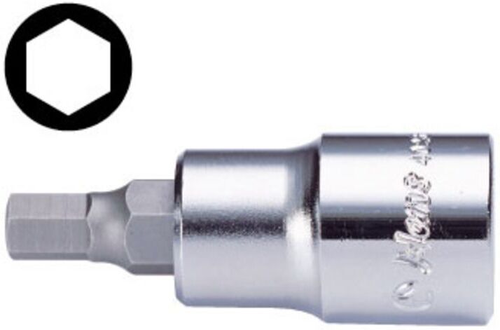 Inserto hexagonal HANS 1/4 pequeno 7mm