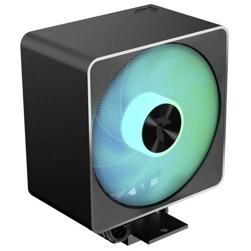 APNX AP1-V CPU-Kühler - 120mm, schwarz CPU-Kühler mit Lüfter Intel LGA 1200, Intel LGA 1700, Intel LGA 1150, Intel LGA