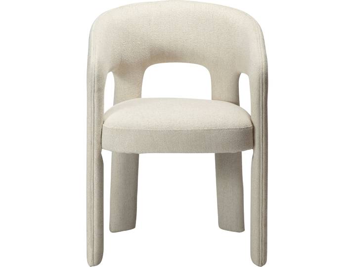 DAN-FORM Armlehnstuhl 2er-Set Splendor beige Polyester