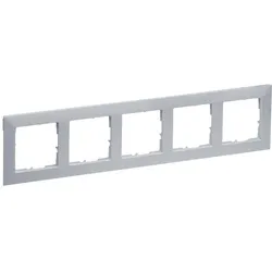 Legrand 765275 SEANO 5-fach Rahmen in der Farbausführung Aluminium lackiert