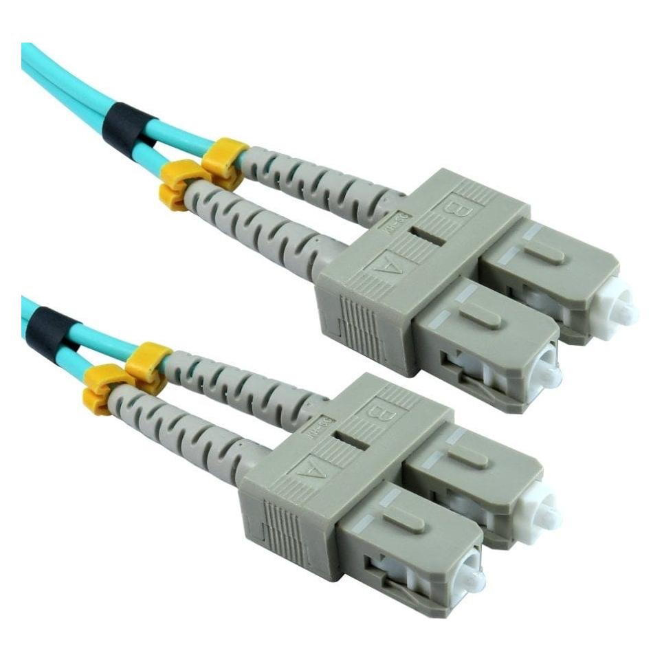 Cables Direct 2 Mtr Sc-Sc Mmd Om4 Fibre Cable (2 m) (FB4M-SCSC-020D)
