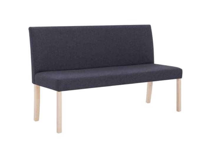 Helloshop26 Sitzbank 139,5 cm dunkelgrau Polyester 02_0010894