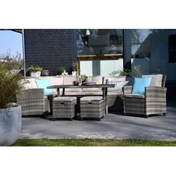 MyFlair Outdoor Esssitzgruppe, für 8 Personen