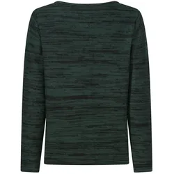 Baumwoll-Pullover in Melange grün in Größe 44/46 von DW-Shop, Grün, 44/46
