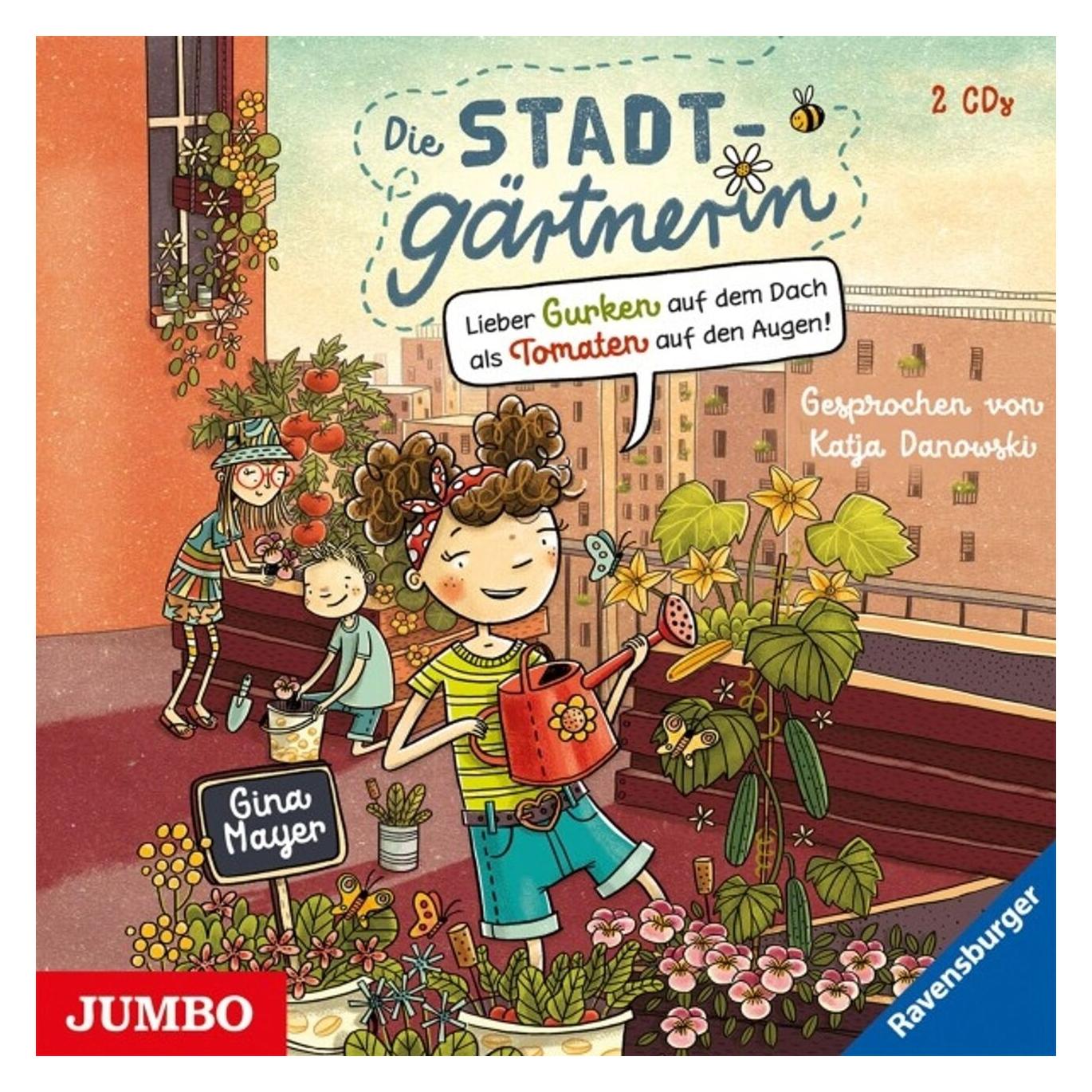 Jumbo Die Stadtgärtnerin Lieber Gurken auf dem Dach als Tomaten (Gina Mayer, Deutsch) (8337-4724-3)