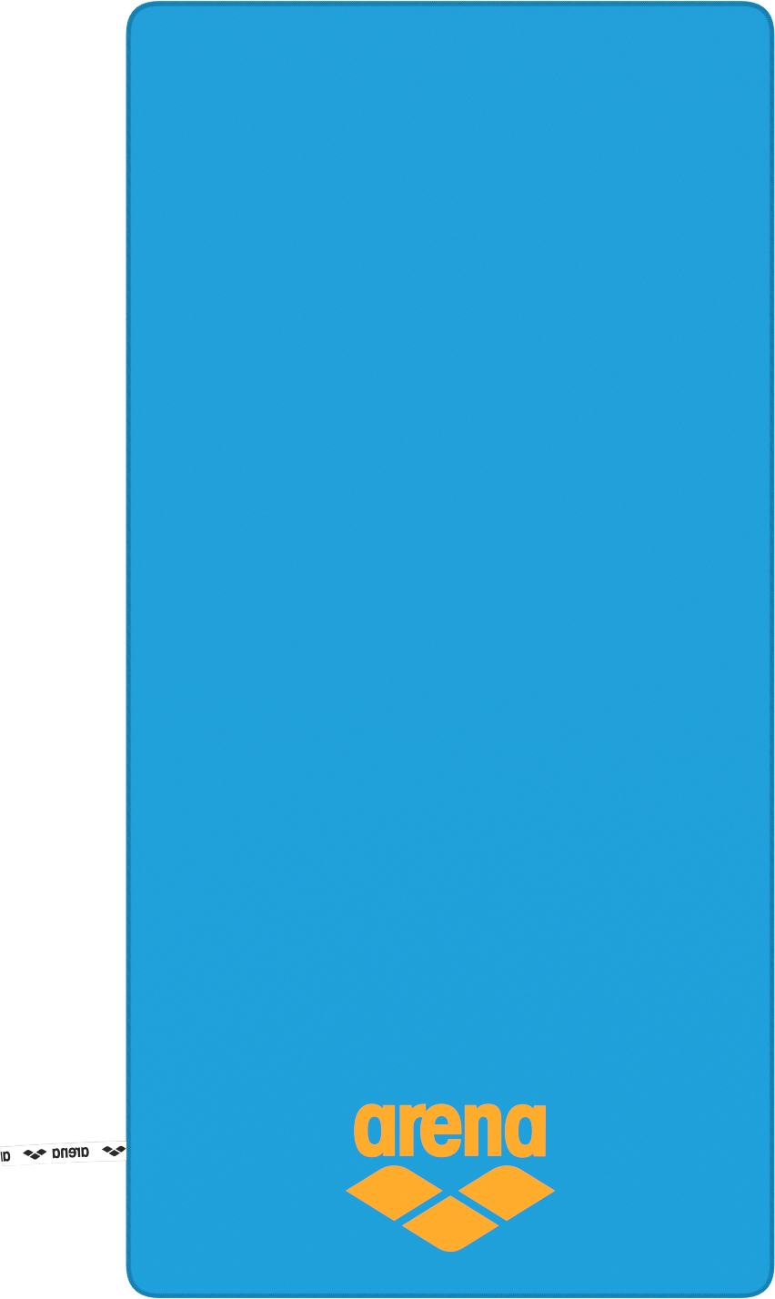 Handtuch ARENA "arena Mikrofaser Gym Handtuch", blau (turquoise, parrot), B:50cm L:100cm, Microfaser, Obermaterial: 90% Polyester, 10% Polyamid, Handtücher, Handtuch, Sport, Schwimmbad, Reisen, leicht, schnelltrocknend, klein, saugfähig turquoise, parrot 