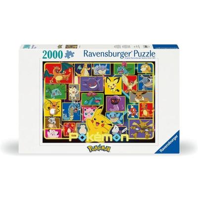 Erwachsenenpuzzle 2000 Teile - Leuchtende Pokémon