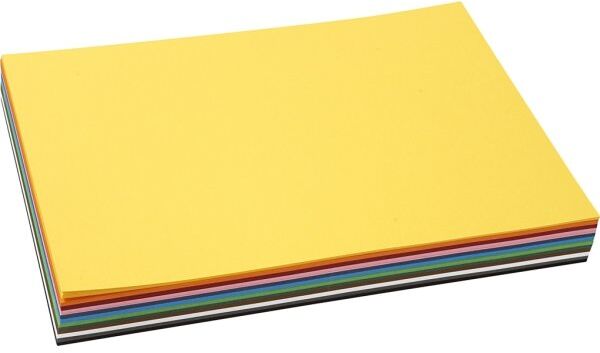 Colortime Karton   A4   180g   120 Ark   Ass.