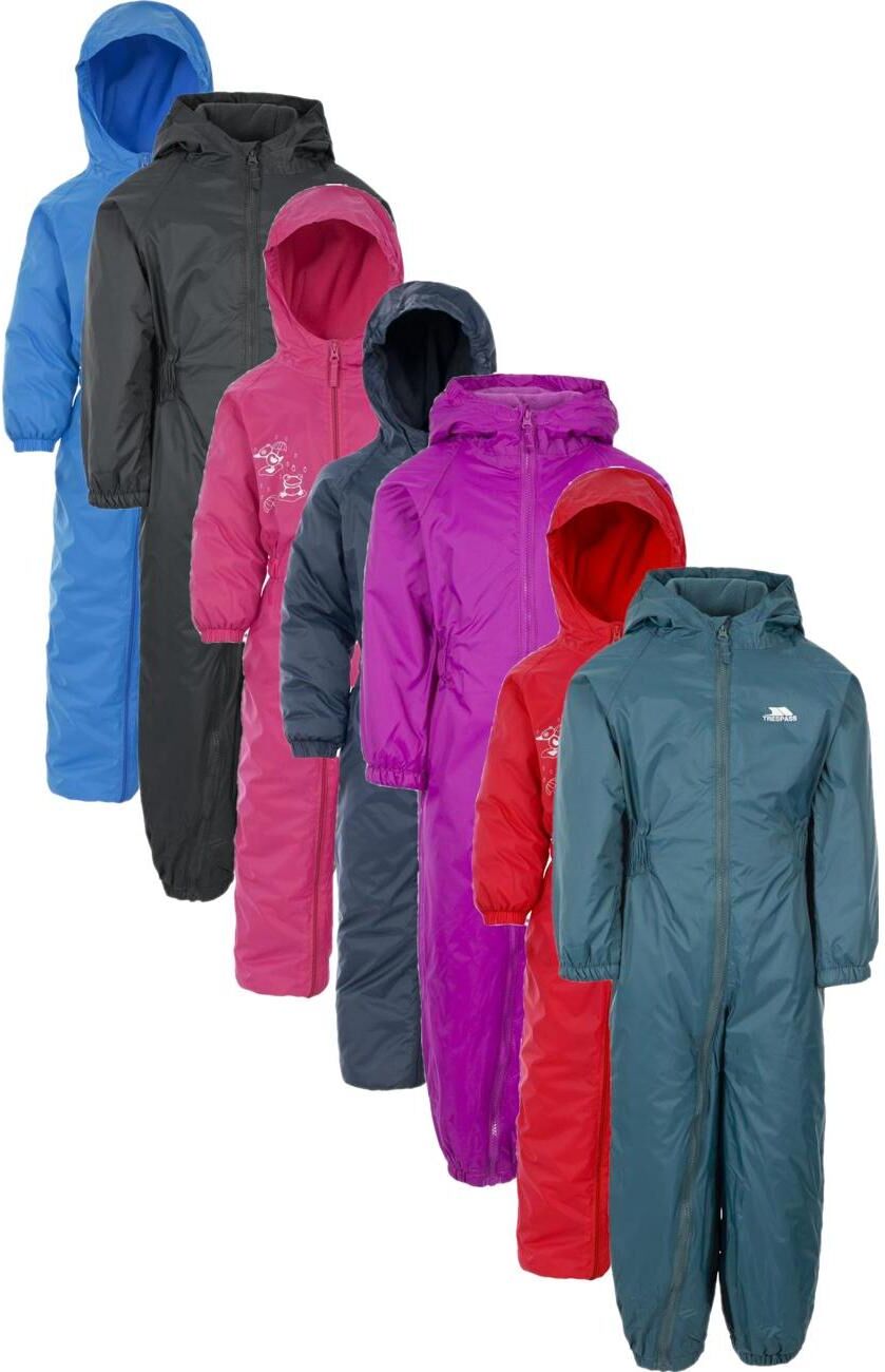Trespass Dripdrop - Childs Rain Suit  Teal 5/6