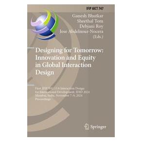 Umbreit Designing for Tomorrow: Innovation and Equity in Global Interaction Design (Englisch, Softcover, Debjani, Tom Sheethal/Roy et al) (74700781)