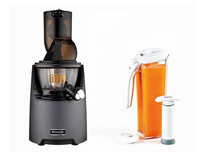 Kuving's - Extracteur de jus EVO820S + kit de conservation sous vide Anthracite