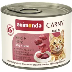 Animonda Carny Adult Rind + Herz 6x200 g