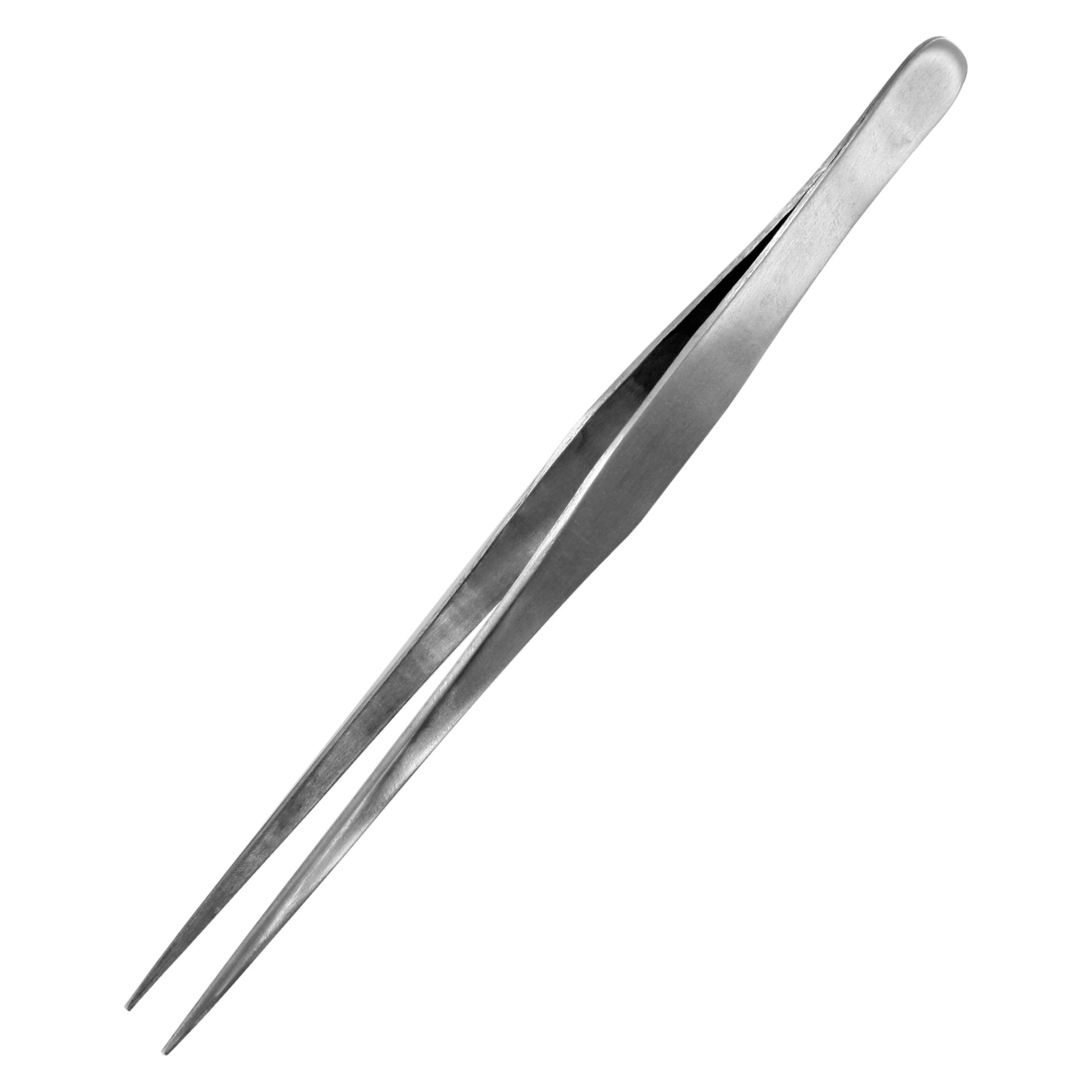 Vallejo Straight Tip Stainless Steel Tweezers (175 mm) (T12008) (T12008)
