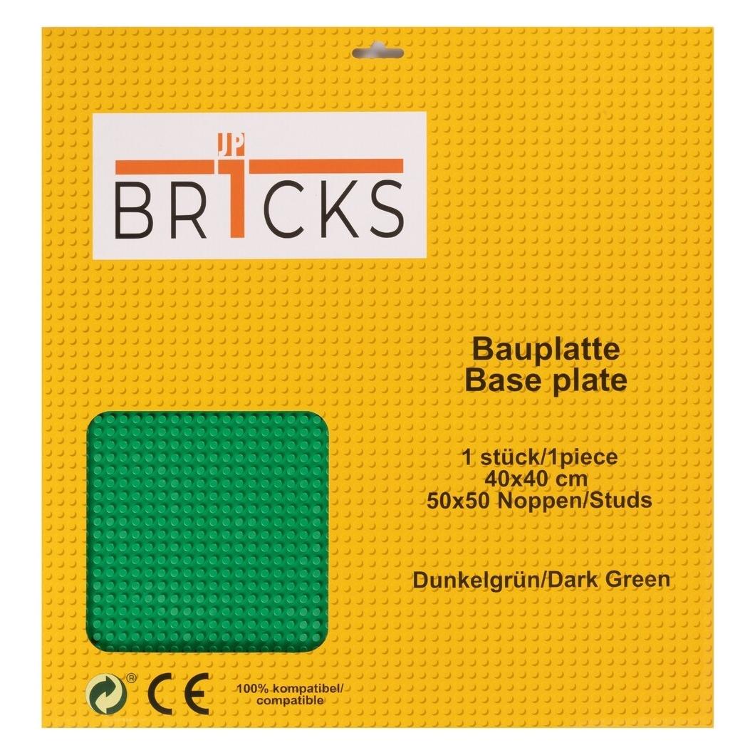 Br1cks Bauplatte 50x50 Dunkelgrün (B-00002)