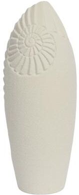 Sagebrook Home Stoneware Ceramic Shell Vase