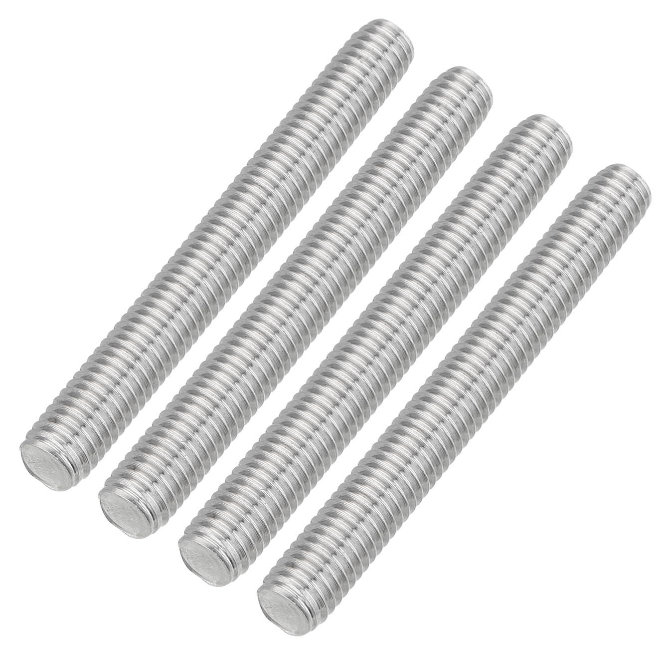 Dripio Schroefstangen M8 x 65 mm, roestvast staal 304, 4 stuks