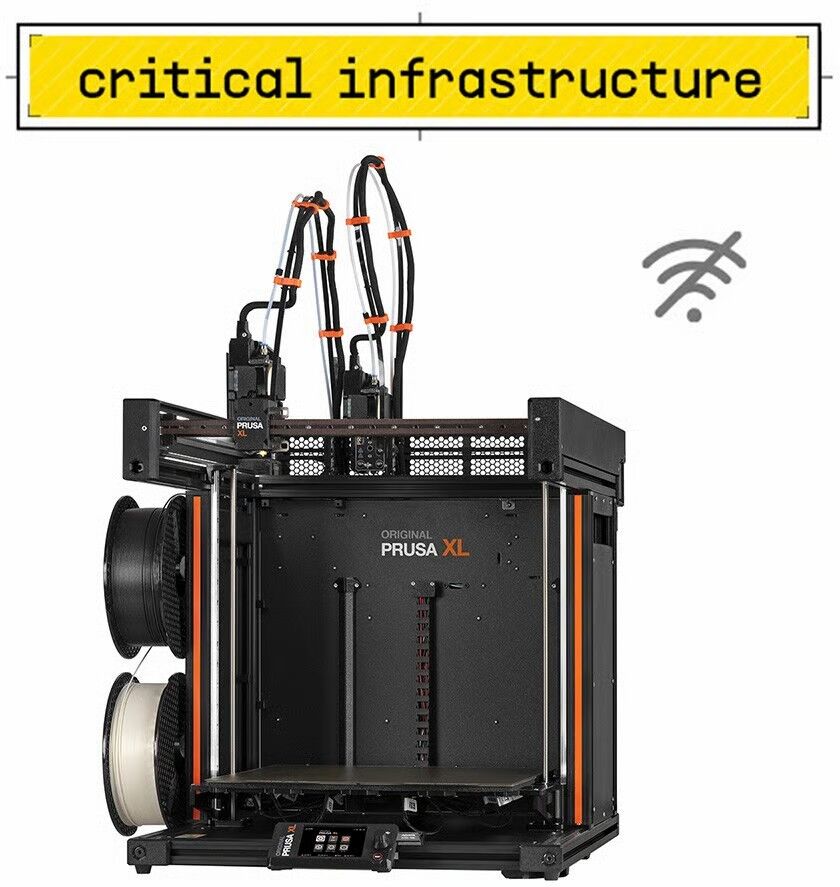 Original Prusa XL Critical Infrastructure Edition