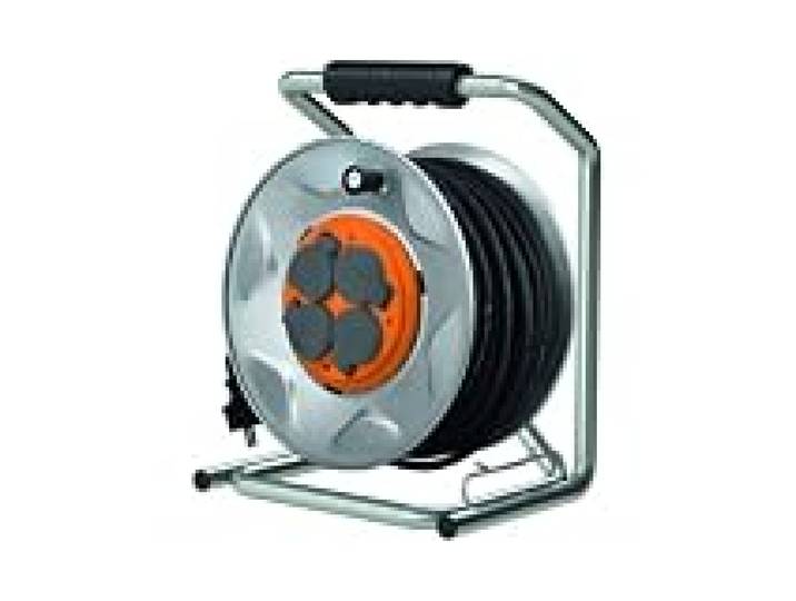 Enrouleur de Chantier 35m H07RNF 3G1,5mm² 4x16A - métal - Zenitech