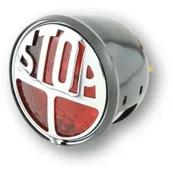 HIGHSIDER smart Stop LED Rücklicht Schwarz E-geprüft (1Stck)