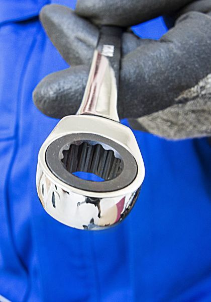 Vigor Ratschen-Ringgabelschlüssel Ratschen-Ring-Maulschlüssel V1021