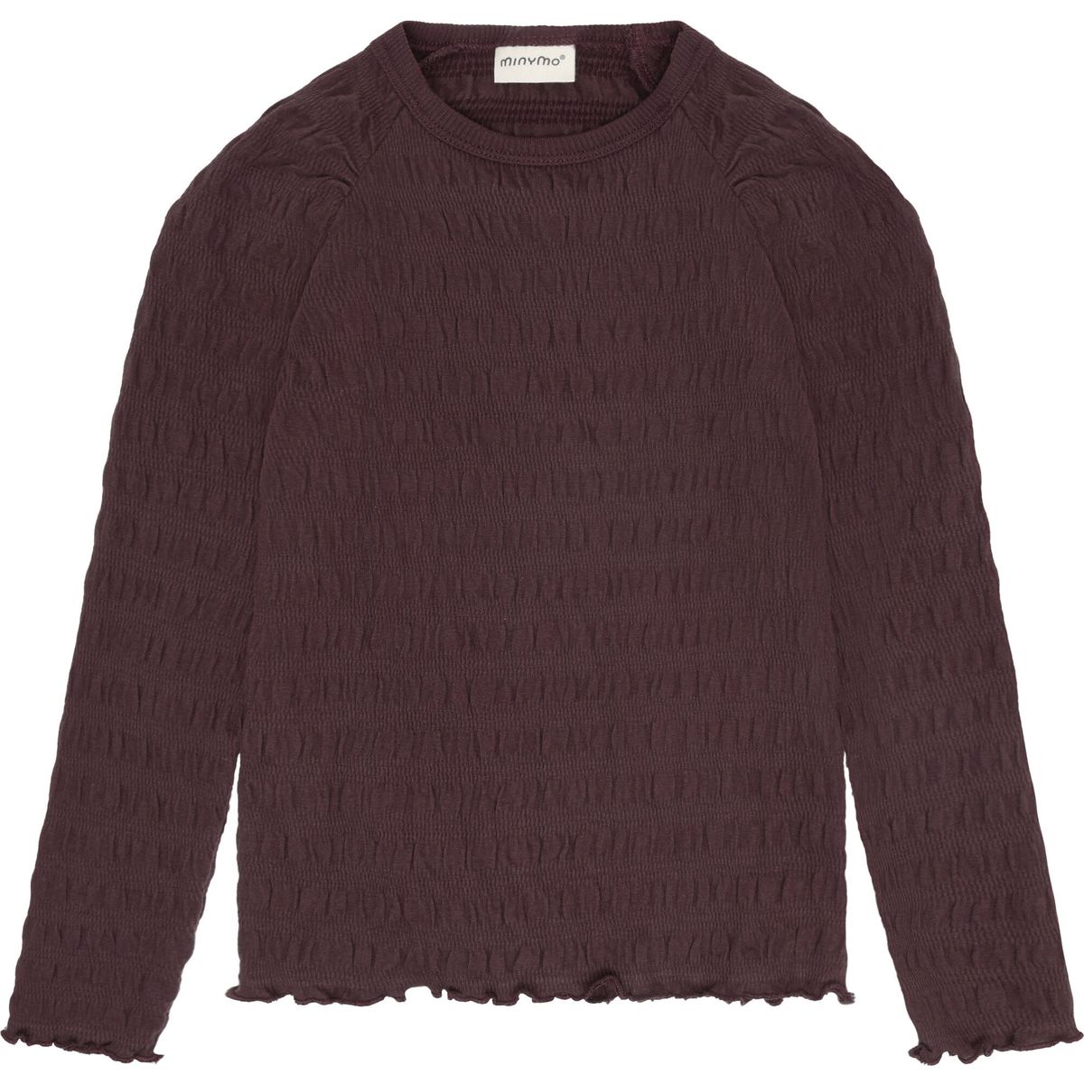 Minymo T-shirt LS huckleberry (6599) 104 124435-6599-104