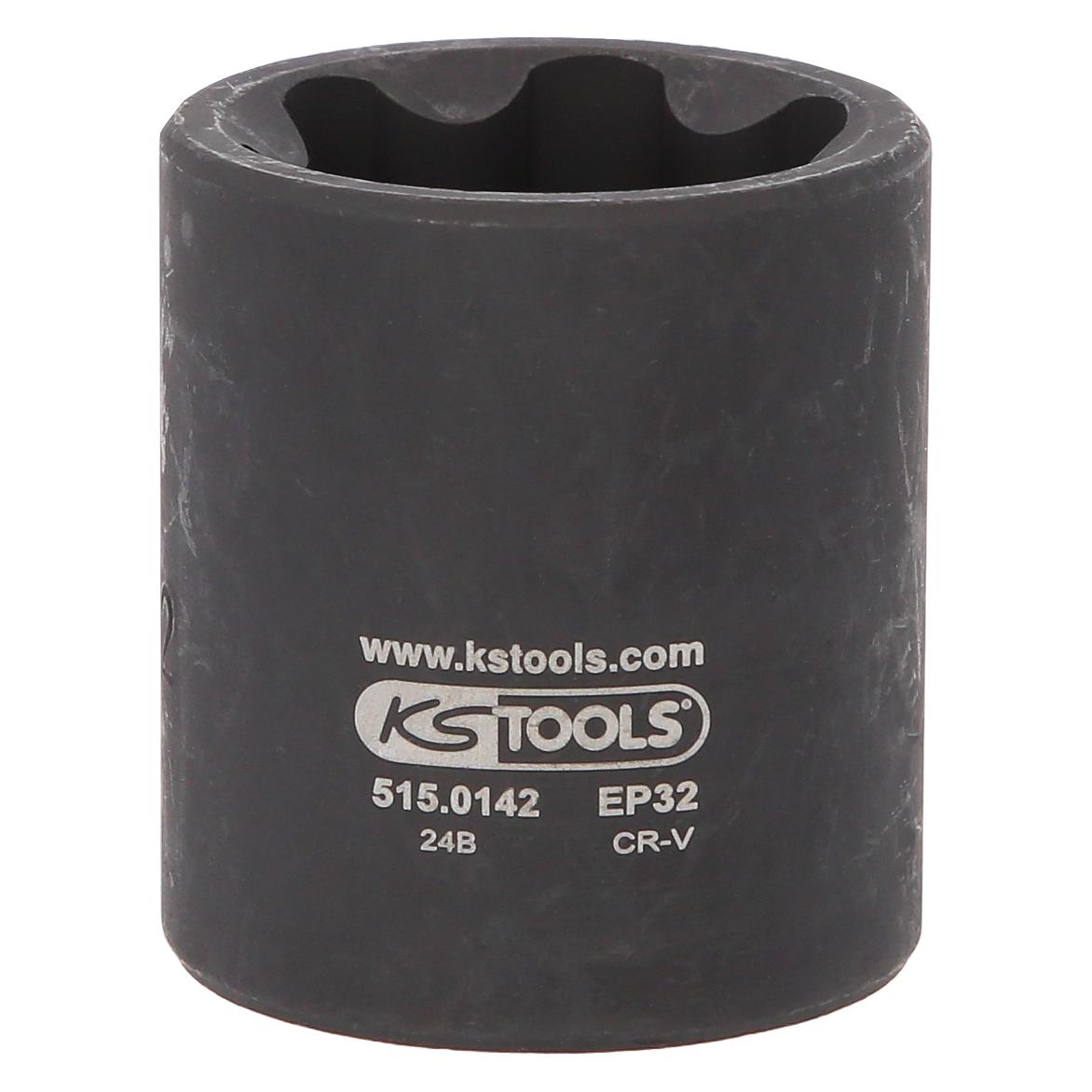 KS Tools 1/2" Torx-E-Plus-Kraft-Stecknuss, EPL32 (515.0142)