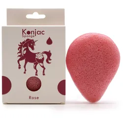 Teardrop Konjac Sponge - Rose - Anti-aging