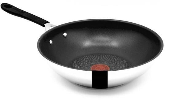 Tefal Wokpan met Titanium Non-stick Coating - Zilver - 28 cm