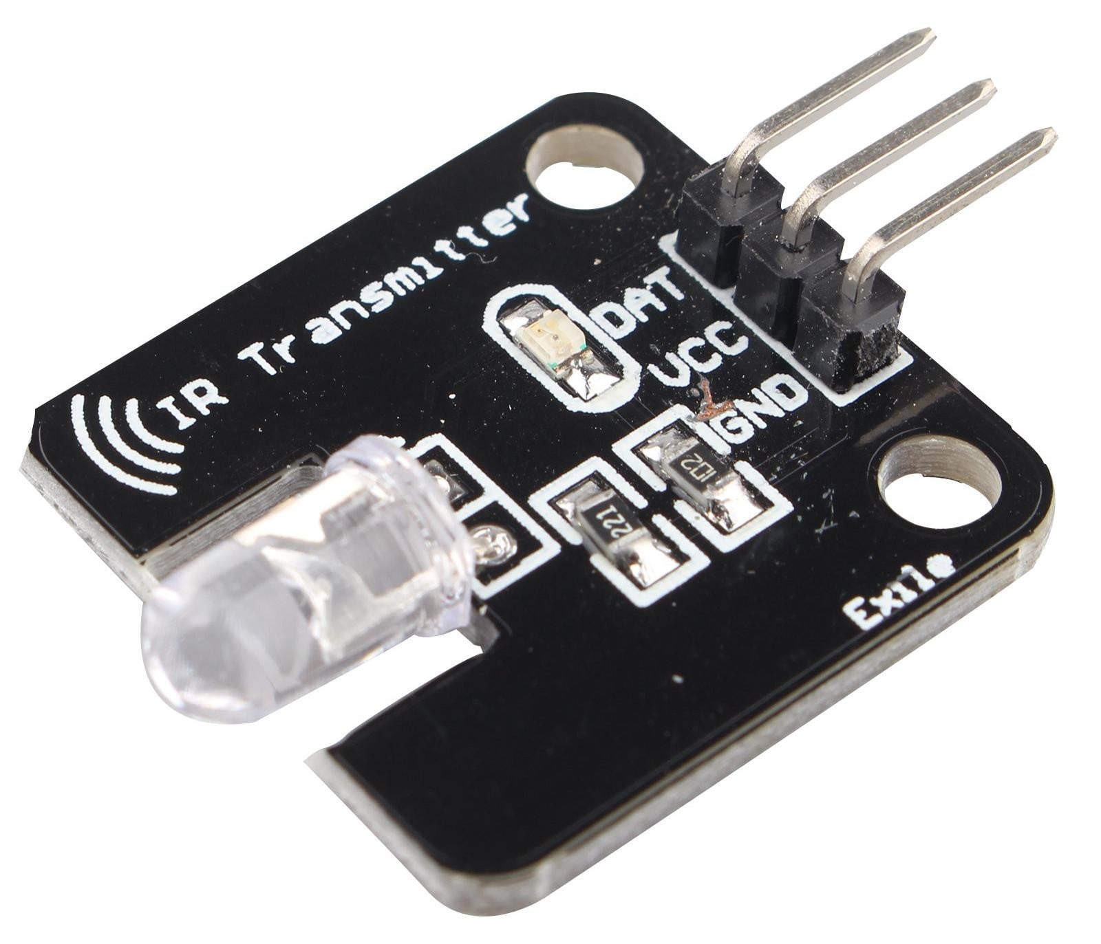 Dripio 38 kHz infrarood zendermodule voor Arduino, 940 nm, 5V, bereik 1-2 meter