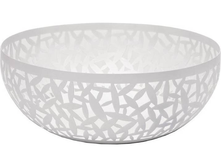 Alessi Cactus! Rond Staal Wit serveerschaal