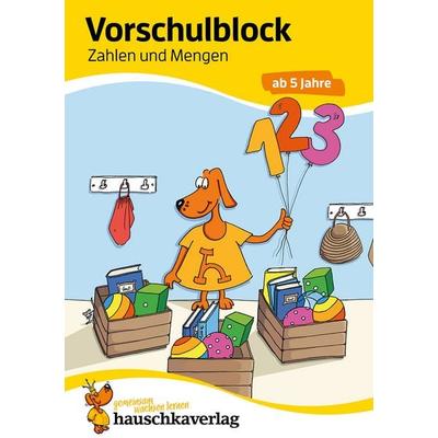 Vorschule Übungsheft ab 5 Jahre für Junge und Mädchen. Vorschulblock - Zahlen und Mengen, Taschenbuch von Ulrike Maier, Hauschka Verlag,