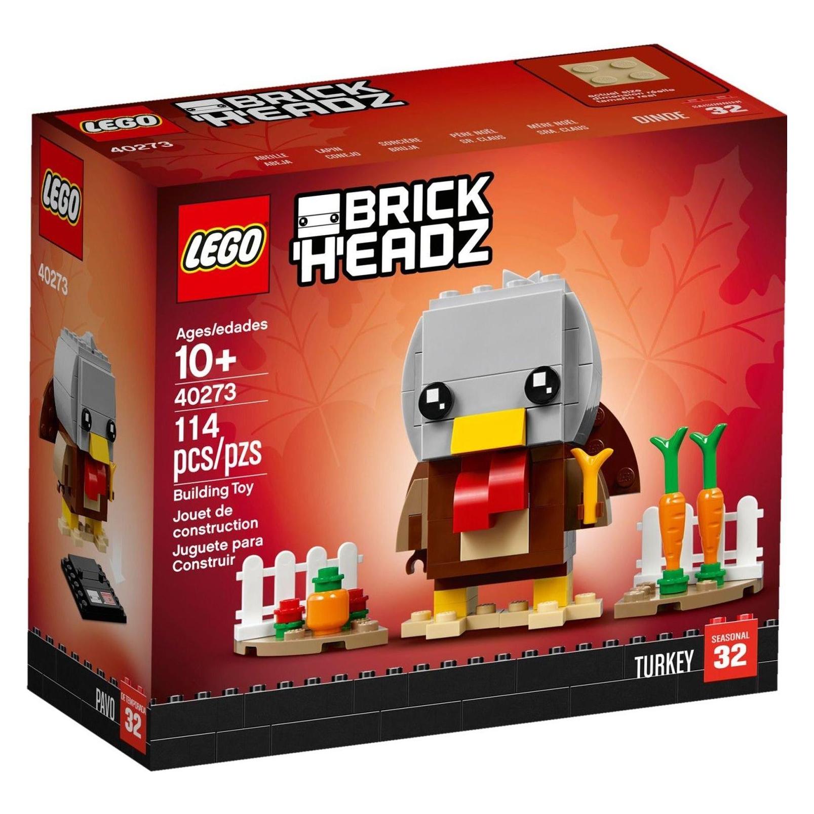 LEGO Brick Headz Erntedank Truthan 40273 (40273, LEGO Brickheadz) (40273)