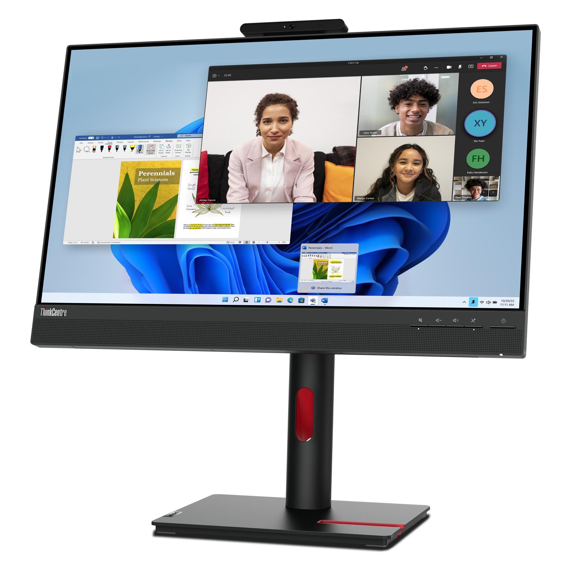 Lenovo ThinkCentre Tiny-in-One 24 Gen 5 (1920 x 1080 Pixel, 23.80") (12NBGAT1EU)