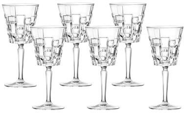 Lorren Home Trends Etna Set of 6 White Wine Goblets