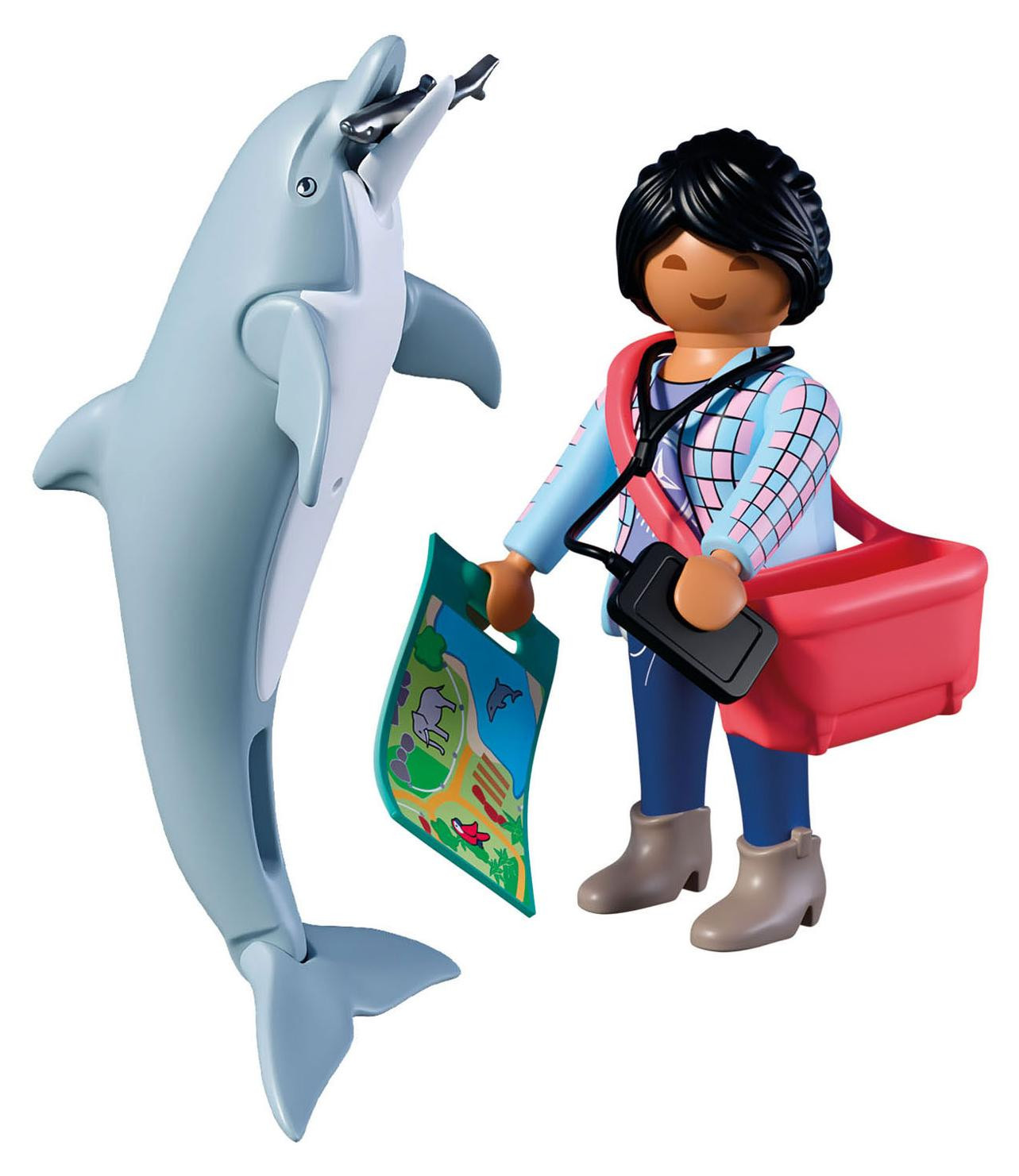 Playmobil Dieren & Vrienden Zoo: Dolfijn en bezoeker 72091