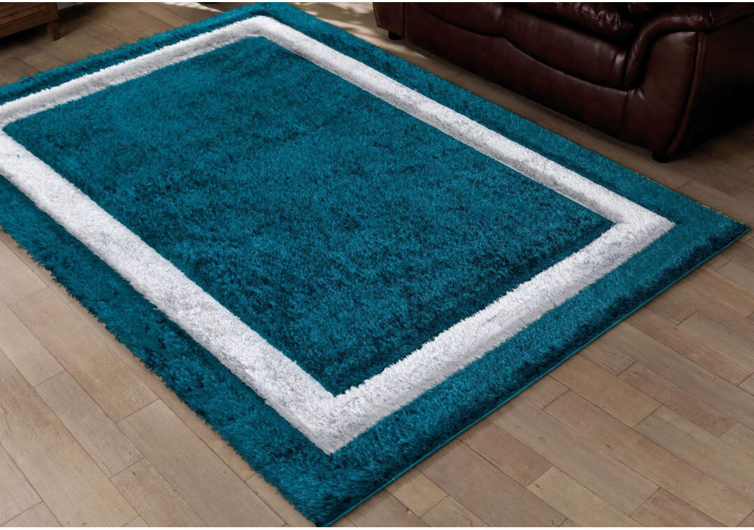 Fairmont Park Belliere Shag Blue Rectangle 120 x 170cm