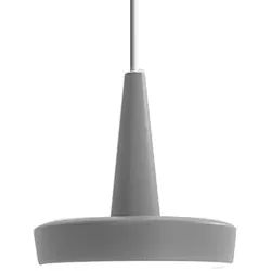 Zafferano Baby LED-Pendelleuchte aus lackiertem Aluminium mit TRIAC-Dimmung, 2700K warmweißes Licht, kompaktes und elegantes Design für Innenräume
