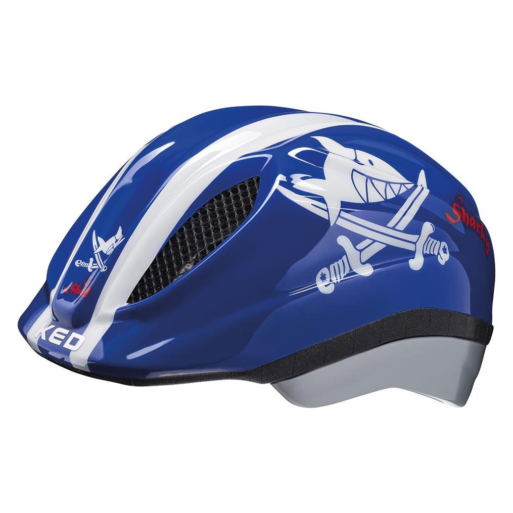 Bike Fashion Unisex Jugend Capt'n Sharky Helm, Blau, XS (44 - 49 cm) (865209)