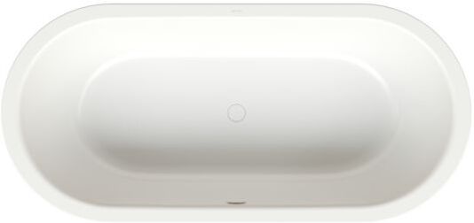 Bette BetteStarlet Flair Oval Badewanne 8775-440PLUS Glasur, snow, 188x88x42cm