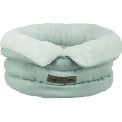 Trixie Legowisko Liano Soft, dla psa, okrągłe, o 45 cm, szałwiowe (Hund), Hundebett + Katzenbett