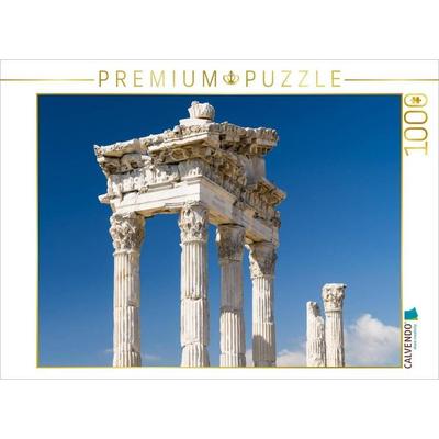 CALVENDO Puzzle Antiker Tempel in Pergamon | 1000 Teile Lege-Größe 64x48cm Foto-Puzzle für glückliche Stunden