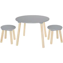 Jabadabado, Kinderstuhl + Kindertisch, Tisch (Kindersitzgruppe)