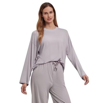 Strickpullover FALKE "FALKE Pullover", Damen, Gr. XS/S, grau (fume (3355)), Pullover Strickpullover