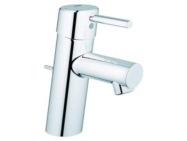 Grohe Concetto Mitigeur monocommandé pour lavabo\, S-Size\, fonction d'économie d'énergie\, saillie 101mm\, vidage à tirette\, chrome\, 2338010E