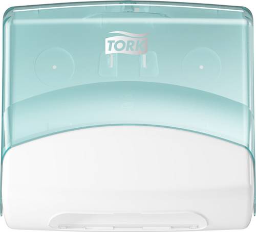 TORK 654000 Performance Handtuchspender Kunststoff Weiß, Türkis 1 St.