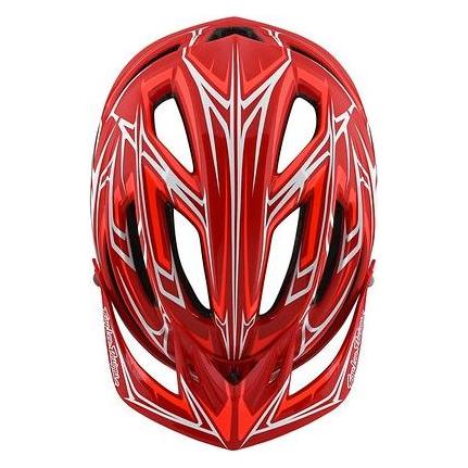 Troy Lee Designs A2 Helmvisier, Pinstripe II, red SALE (40188237)