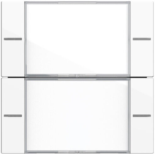 Gira Set de bascule double BSF capteur tactile blanc pur (577203)
