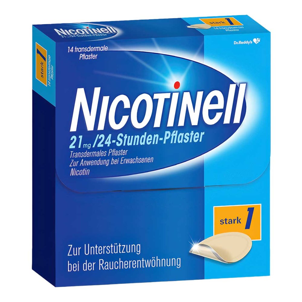 Cooper Consumer Health Deutschland GmbH Nicotinell 21mg/24-Stunden-Nikotinpflaster, Stark (1) 03764577